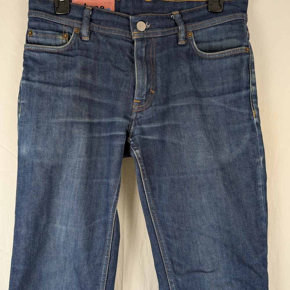 Acme Studios Melk Mid Blue Jeans Size 28 - Picture 14 of 16
